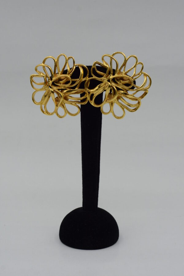 Yves Saint Laurent 80's Clip Earrings