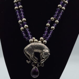 silver necklace