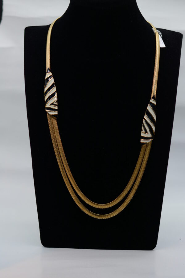 Givenchy's vintage jewellery pieces from the 70s, 80s, and 90s are now highly collectible. Their timeless chic and quality craftsmanship make them enduring favourites. When collecting vintage Givenchy, here are some tips to ensure authenticity and quality: Signature Logo: Look for the designer stamp. Pieces from 1975-1980 will be dated, while 80s and 90s pieces will often feature "Givenchy," "GIVENCHY Paris," or "Givenchy Paris New York." Quality Materials: Vintage Givenchy jewellery is known for its high-quality plating and materials, which age well and resist tarnishing. Clasps and Fastenings: Authentic pieces have well-constructed clasps and fastenings, often featuring the Givenchy logo or name. Condition: Genuine vintage pieces should show signs of wear consistent with their age but should be in good overall condition with minimal damage. Provenance: When possible, research the provenance of a piece, including previous owners and original purchase details.
