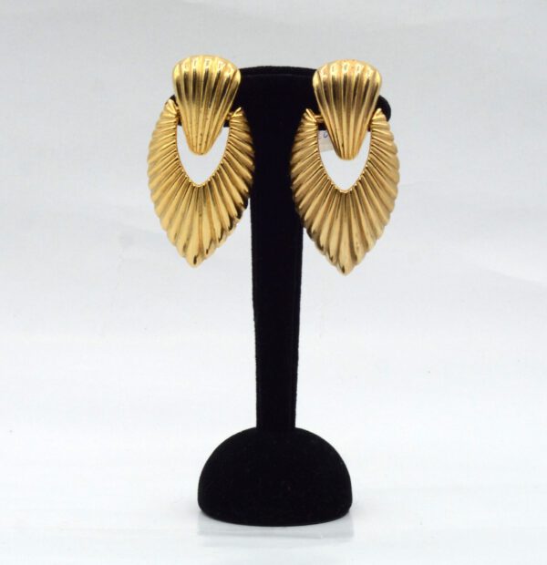 Gold Colored ClipEarrings
