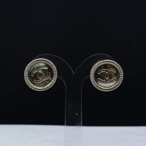 Chanel pin earrings/ buttons